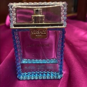 Versace man Eau Fraiche 100ml bottle 1/4 full